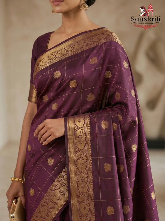 Brown with gold
