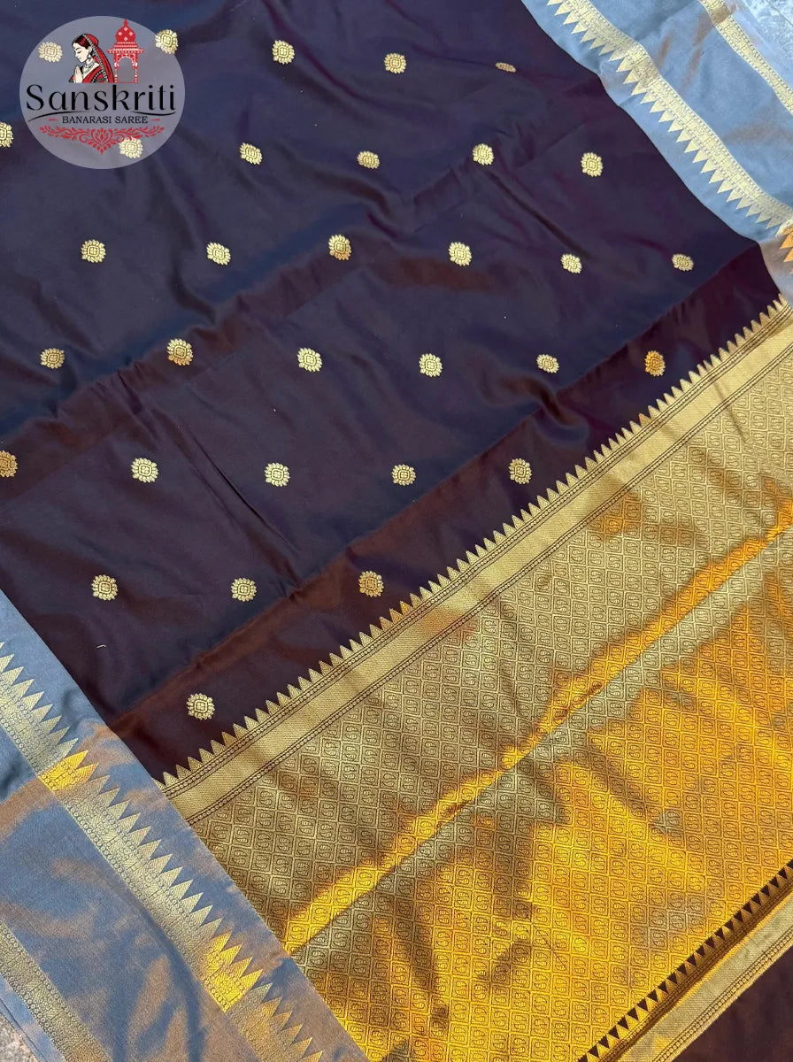 Premium Banarasi Katan Silk Saree with Double Zari Weaving | Luxury Wedding & Festive Wear Saree for Women