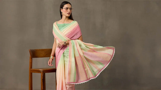 Why Summer Sarees Feel More Luxurious Than Heavy Ones?