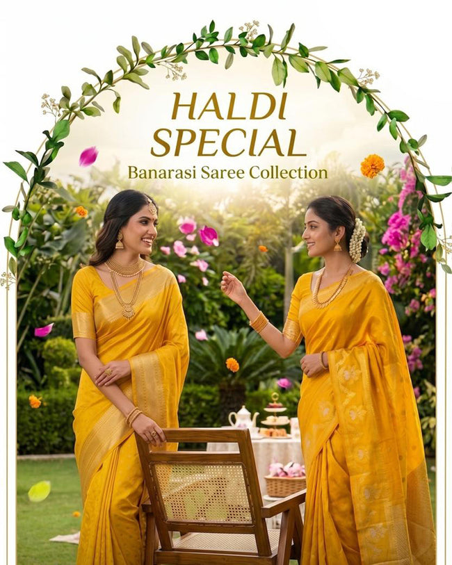 Haldi Collection Sarees