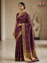 Brown with gold
