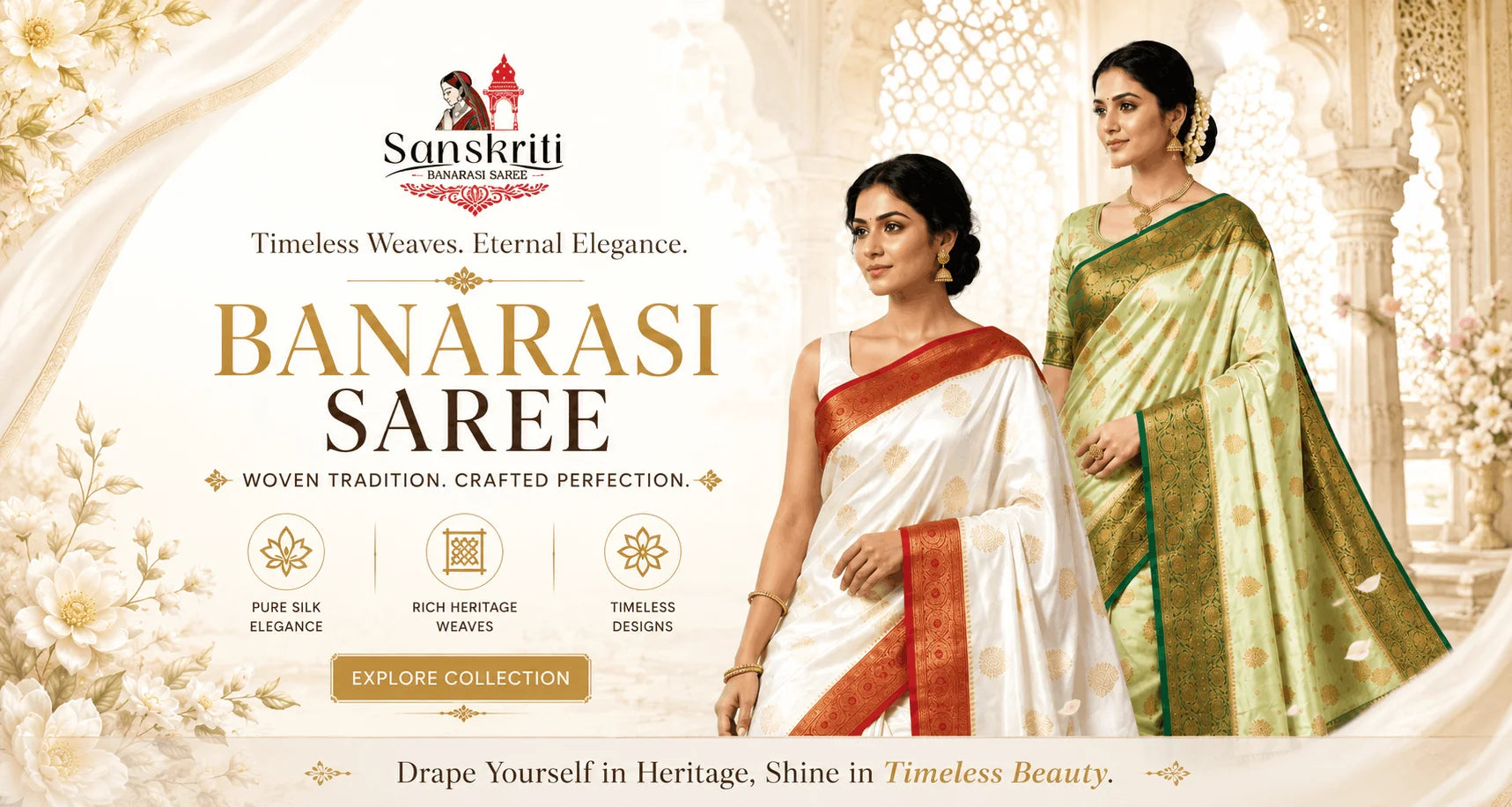 Sanskriti Banarasi Saree
