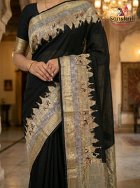 Banarasi Katan Silk Saree – Handloom Traditional Elegant Wear