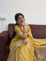 Yellow zari