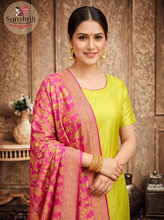 Tapeta Silk Suit with Jamdani Weaving – Elegant Traditional Wear (2.5 Meters)