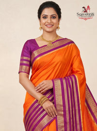 Banarasi Cotton Silk Saree – Lightweight Elegant Traditional Wear (5.5 Meters)