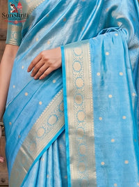 Red Banarasi Handloom Katan Silk Saree with Kashi Ghat Weaves – Traditional Elegance (5.5 Meters)