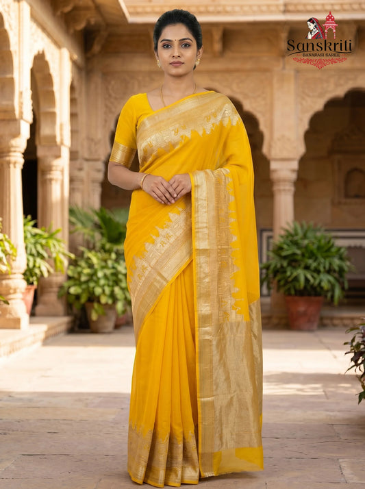Yellow zari